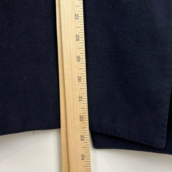 Vintage Andrea Silardi Wool Cashmere Navy Dark Blue Blazer Jacket Pockets M / L - Picture 9 of 16